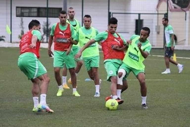 الخضر يختتمون تربصهم بتعادل مع النصرية