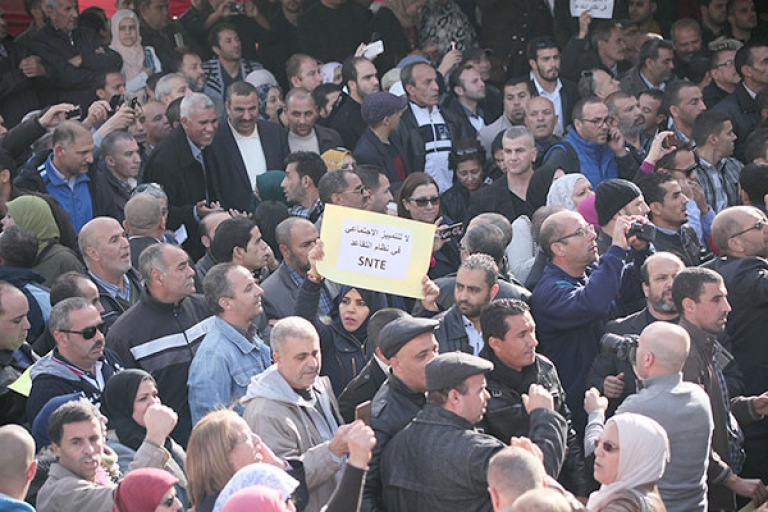 مسيرة وطنية بتيزي وزو لإلغاء قانون التقاعد