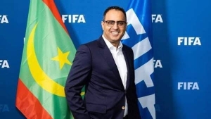  رئيس الاتحاد الموريتاني لكرة القدم، ونائب رئيس &quot;الكاف&quot; أحمد ولد يحيى