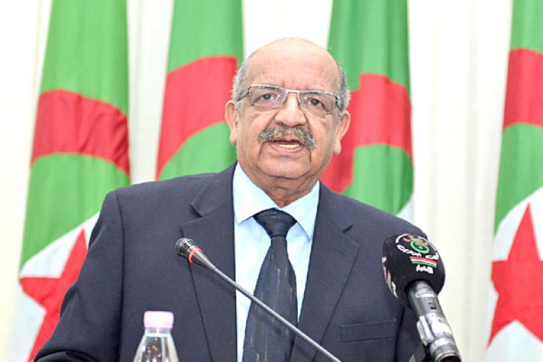 مساهل: من كان وراء أزمة ليبيا لا بد أن يكون كذلك مع حلها