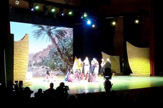 «حيزية» عرض ملحمي في قالب غنائي