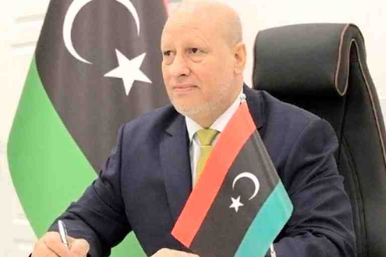صوان يدعو الجزائر لمنع التدخل العسكري الأجنبي في ليبيا