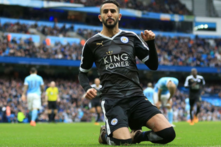 محرز يتوج بلقب أفضل لاعب وسط في العالم لعام 2016