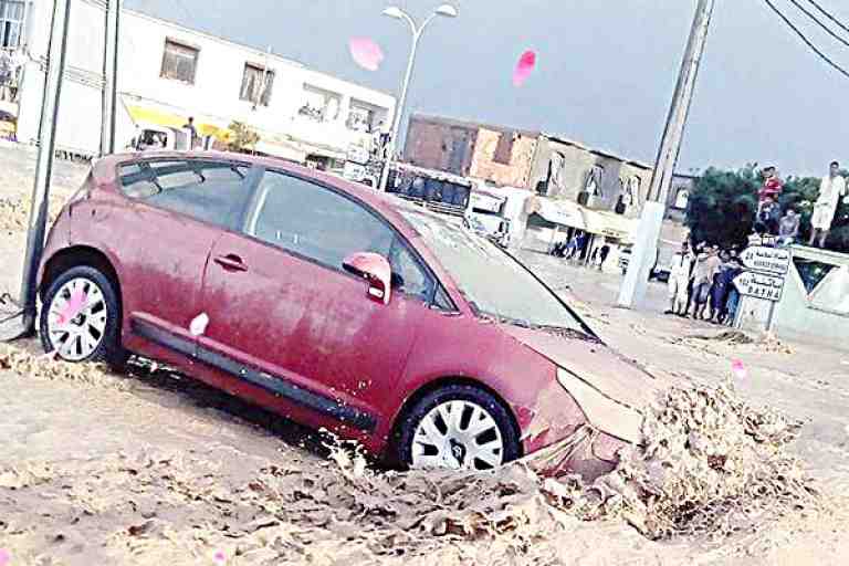 سيول الأمطار تودي بحياة شخص، و٣ قتلى في حوادث مرور