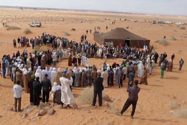 سكان بريزينة يحيون وعدة سيدي امحمد عبد الله