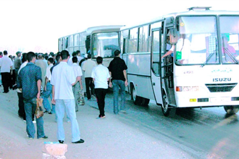 أزمة النقل تعود لمحطات الحافلات في رمضان