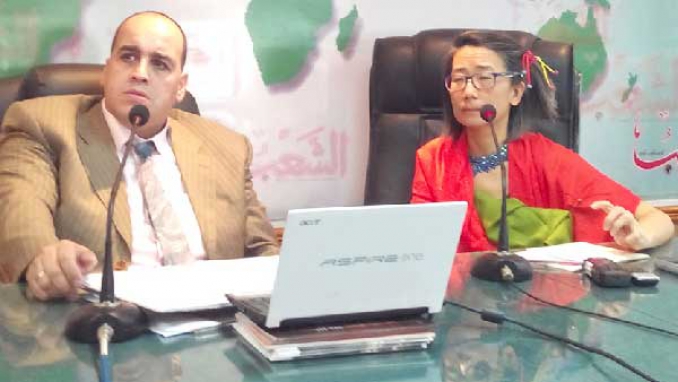 عرض مأساة الشعب الصحراوي للعالم