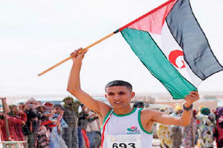 فوز العدّاء الصحراوي صلاح الدين أميدان بسباق 10 كلم