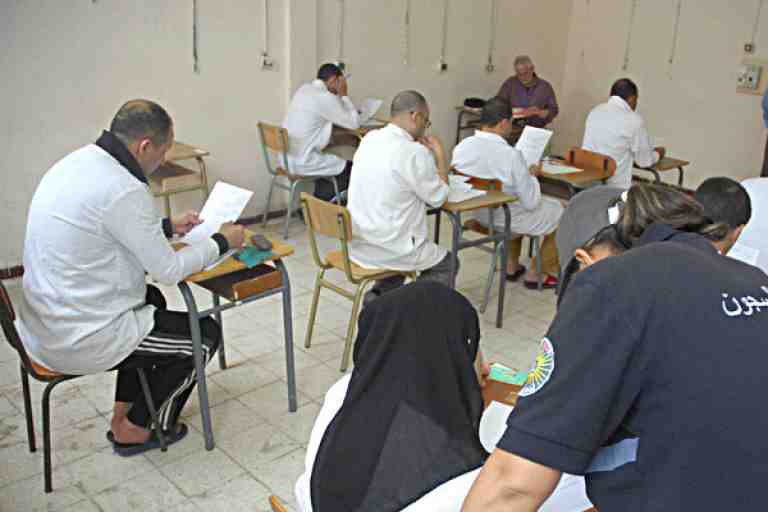 3710 سجينا يجتاز امتحان البكالوريا اليوم