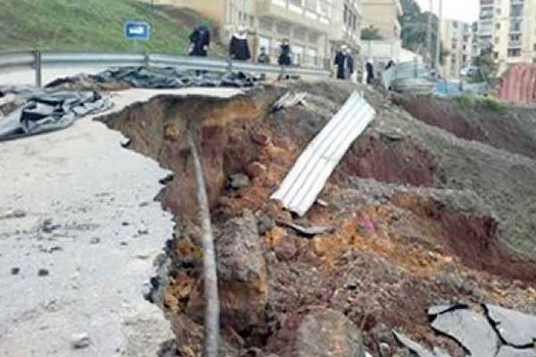 دراسة حول الأراضي المعرضة لخطر الانزلاق ببوزريعة