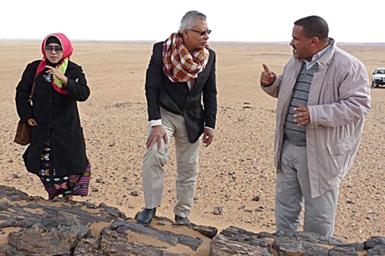 سفيرة أندونيسيا في زيارة إلى عين صالح