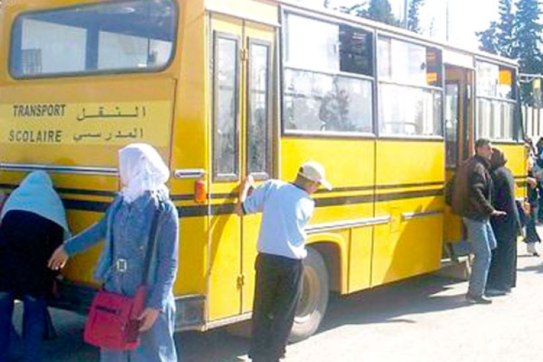 حافلات جديدة للنّقل المدرسي