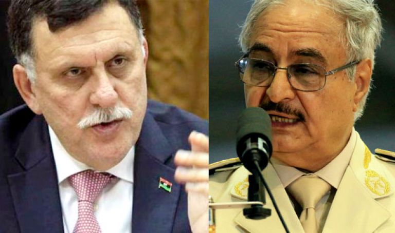 السراج يتهم حفتر بارتكاب جرائم حرب