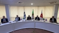 وزير المالية عبد الكريم بو الزرد - وزير البريد والمواصلات السلكية واللاسلكية، سيد علي زروقي