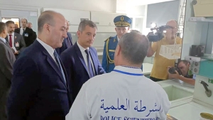 وزير الداخلية، كمال بلجود-وزير الداخلية الفرنسي، جيرالد دارمانان
