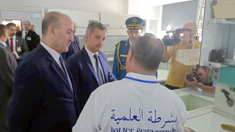 إشادة بالمستوى العالي للشرطة العلمية الجزائرية