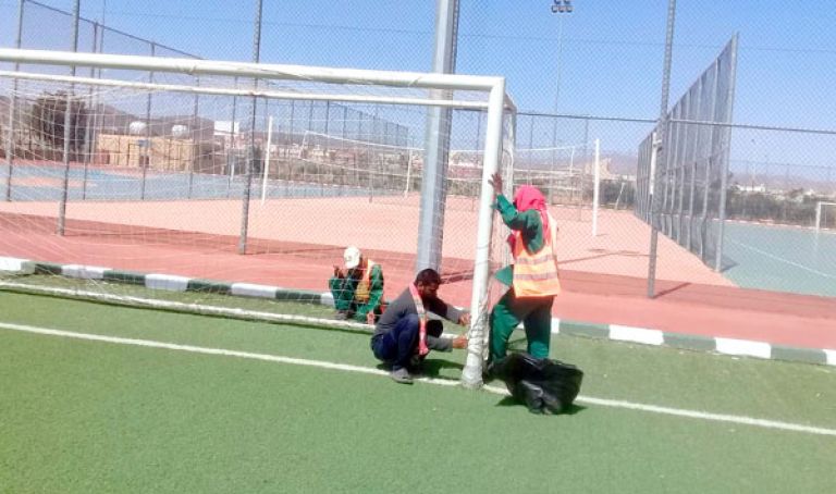 بعث أشغال تهيئة الملعب البلدي لعين الحجر
