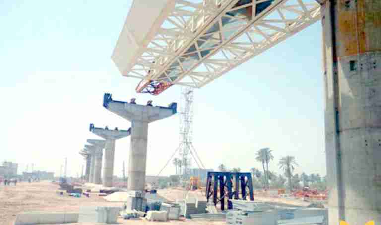 فتح حركة السير على مستوى الجسر الجديد بقرية صالح صالح بداية العام المقبل