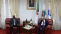  المدير العام للجمارك الجزائرية، اللواء عبد الحفيظ بخوش - العام للجمارك الليبية، اللواء موسى علي محمد