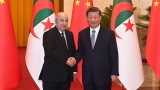 رئيس الجمهورية، السيد عبد المجيد تبون - رئيس جمهورية الصين الشعبية، السيد شي جين بينغ