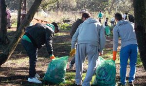 حملة تطوعية واسعة لتنظيف غابة بوهلالو