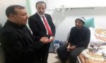 وزير الاتصال في زيارة لصحفي بمستشفى مصطفى باشا