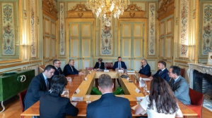 Saïd meets French president in Paris