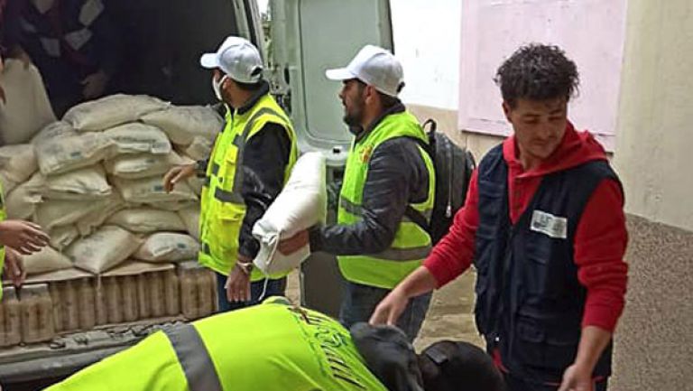 شباب حي "20 أوت" بباش جراح يتكفلون بالمعوزين