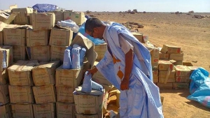 46 طنا من المساعدات الإنسانية لفائدة اللاجئين الصحراويين
