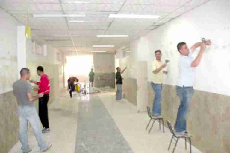 إعادة تأهيل الابتدائيات والمساجد