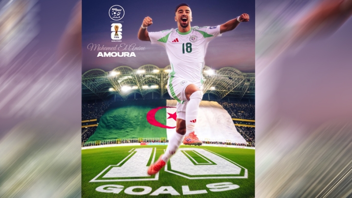 عمورة يتربّع على عرش هدّافي التصفيات