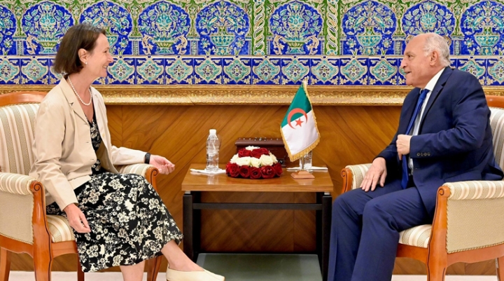 عطاف يستقبل السفيرين الجديدين للسويد والنمسا