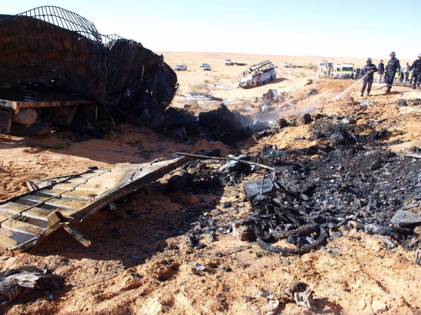 ارتفاع حوادث المرور وحجز 4 أطنان من السلع الفاسدة