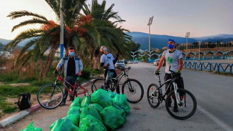 جمعية &quot;الدراجة الخضراء&quot; تطلق حملة لتنظيف البالوعات