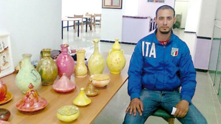 تعلقي بالفخار فجر مواهبي الإبداعية