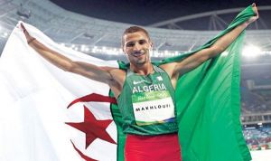 العداء الجزائري توفيق مخلوفي