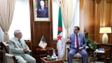 وزير الدولة وزير الطاقة والمناجم والطاقات المتجددة محمد عرقاب - البروفيسور كريم زغيب الباحث والعالم الجزائري
