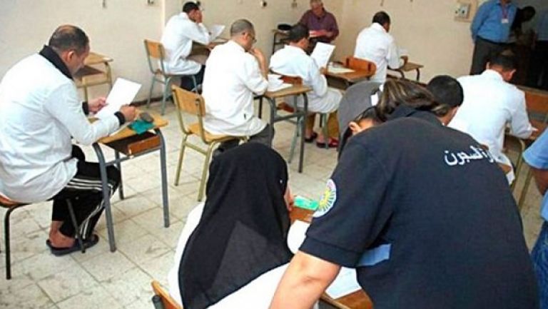 مشاركة 3861 محبوسا في امتحان شهادة المتوسط