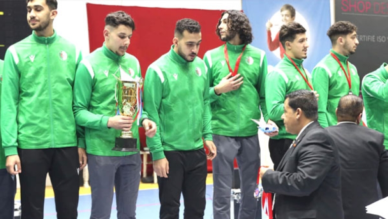 المنتخب الوطني يحتل المركز الثالث