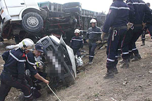 حوادث المرور تخلّف وفاة 58 شخصا في أسبوع