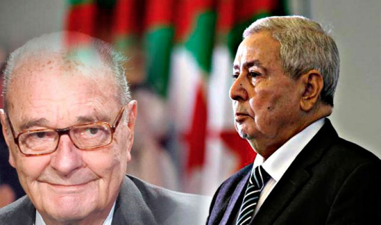 بن صالح يشيد بإسهام شيراك في تعزيز العلاقات مع الجزائر
