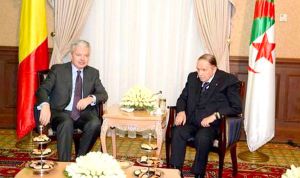 الرئيس بوتفليقة يستقبل وزير الخارجية البلجيكي