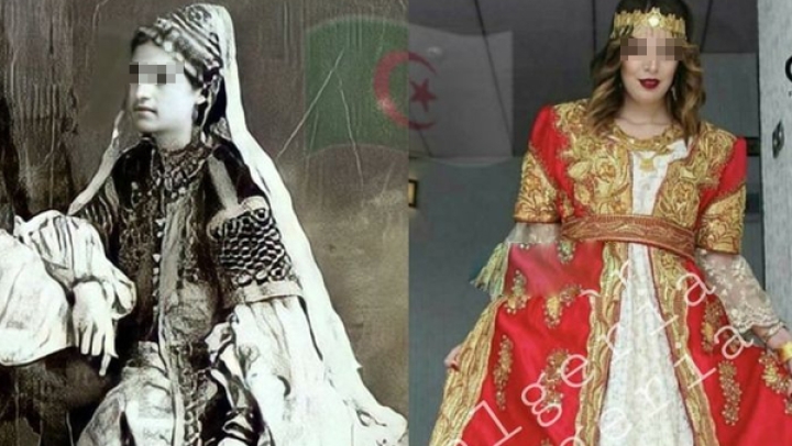 القفطان العنابي... أناقة خالدة عبر الزمن