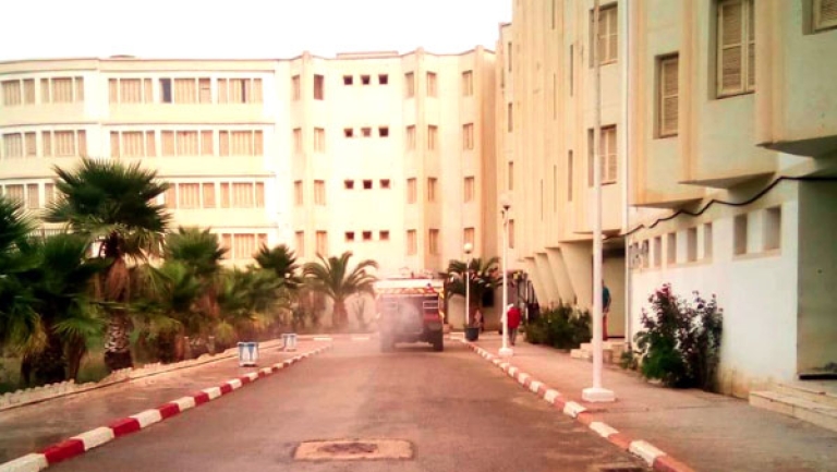 المصطافون يتوافدون على الإقامة الجامعية بزموري