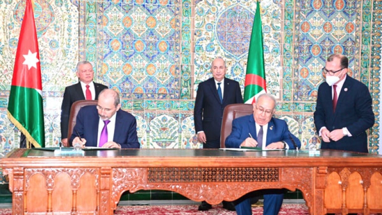 5 اتفاقيات ومذكرات تفاهم للارتقاء بالعلاقات الجزائرية- الأردنية