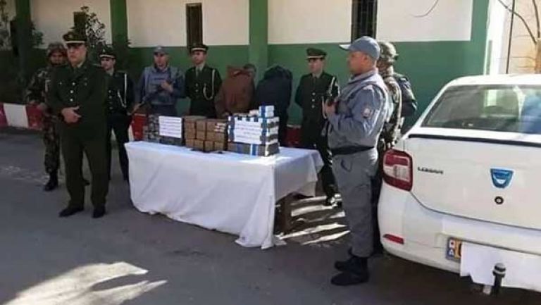 توقيف شخصين وحجز 75 كلغ من الكيف المعالج