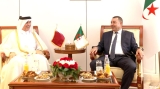 وزير النقل، السعيد سعيود - سفير دولة قطر لدى الجزائر، عبد العزيز علي النعمة
