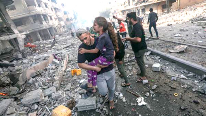 ليلة رعب تحت الأنقاض والصواريخ في غزة