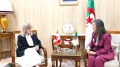 رئيسة المجلس الشعبي الوطني السيدة خليدة بوفدش - سفيرة كندا لدى الجزائر، السيّدة روبن لين ويتلوفر