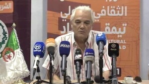 محافظ المهرجان الثقافي الدولي تيمقاد، يوسف بوخنتاش